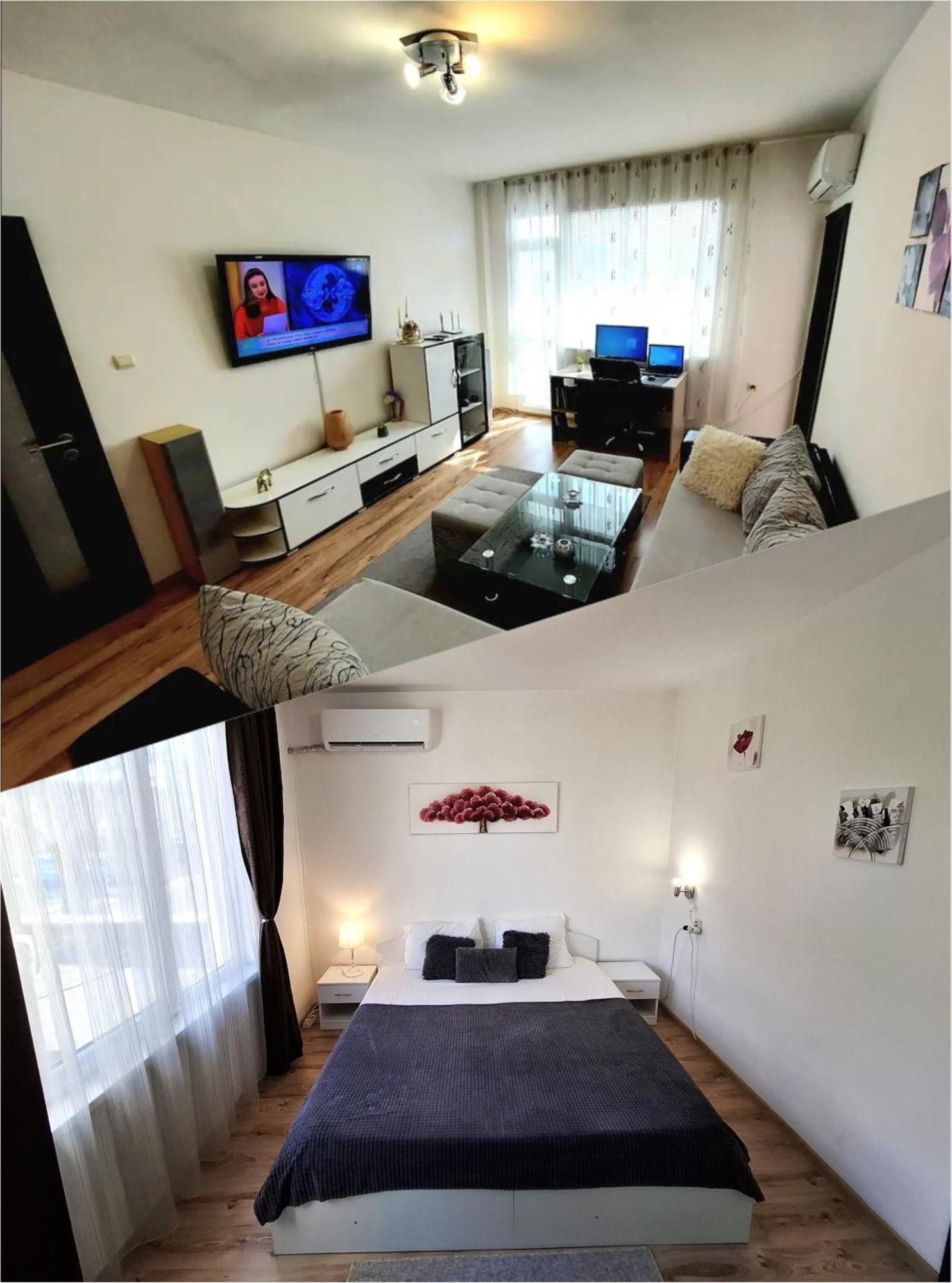 3 Rooms Apartment, Top Center, 1St Floor, Aubg, Free Parking, Pc I5 Ssd, 3 Led Tvs 200 Channels, Wifi, Terrace, Easy-Late Check-In, Stay Before Greece Blagoevgrad Extérieur photo